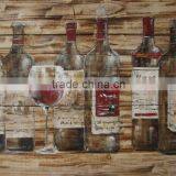 Popular Modern Art Painting Abstract Wine Glass Oil Painting