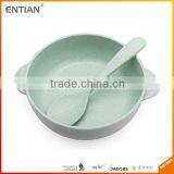 Bio-degradable Wheat Straw and Plastic Bowl Set thumbnail-1
