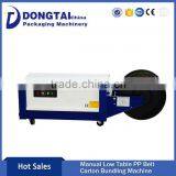 Low Table Manual Carton Box Strapping Machine