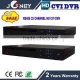 RS485 USB 32 Channel CVI DVR 32CH for 720P hd Cvi Camera