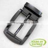 High Quality 32mm Man Alloy Press Hook and Loop Belt Buckle thumbnail-4