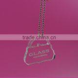 High Quality Custom Clear Acrylic Keychain thumbnail-1