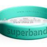 Custom Logo Cheap Silicone Fluorescent Bracelet thumbnail-6