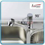 Spray UPC 61-9 NSF Pull Out Brass Kitchen Faucet thumbnail-1