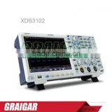 XDS3102 OWON n-in-1 DSO Digital Oscilloscope 100MHz and 1GS/s, data logger+multimeter+waveform generator functions as n-in-1