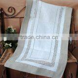 Hemstitch Drawnwork Table Runner