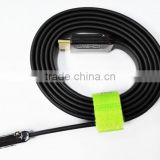 3M Black metal flat HDMI cable 1.4v male to male