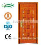 Steel Wooden Safety Door Design With Grill thumbnail-1