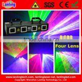 1000mW Four Head Stage Light Disco dj Laser Show System