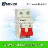 C45 2P 50A B Curve Miniature Circuit Breaker MCB