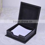 China Factory Wholesale Custom PU Leather Gift Box, Black Storage Box thumbnail-2