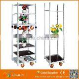 Danish Flower Trolley Greenhouse Transportation Cart thumbnail-1