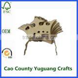 Laser Cut Decorative Handmade Wooden Christmas Crafts Wholesale thumbnail-5