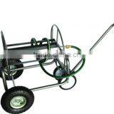 Garden Hose Reel Cart TC4725,Metal Four Wheel Garden Tool Cart thumbnail-1