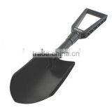 Ridged Plastic Folding Garden Spade Soil Snow Shovel Camping New thumbnail-2