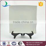 Wholesale Rectangule White Ceramic Catering Serving Dinner Plates Porcelain thumbnail-1