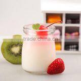Factory Produce Mini Pudding Glass Bottle With Plastic Lid thumbnail-1