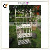 4-tier Metal Living Room Corner Shelf thumbnail-1