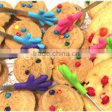 Perfectly Designed High Quality Silicone Mini 5 Inch Tongs thumbnail-2