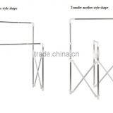 Double Pole Heavy Loading Callapsible Drying Rack and Clothes Rack thumbnail-5