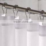 Shower Curtain Hooks Rings,Polished Chrome Metal Bathroom Shower Curtain Hooks thumbnail-2