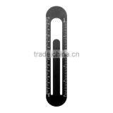 Aluminium Ruler Bookmark, Promotional Ruler thumbnail-2