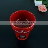 Ceramic Tealight Mini Milk Cheese Fondue Cup Set, Chocolate Fondue thumbnail-3