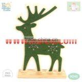 Eco-Friendly Laser Cut Christmas Felt Reindeer Decorations thumbnail-1