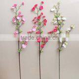 CHY011811 Artificial Peach Blossom Tree Branches Silk Flower Peach thumbnail-2