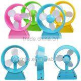 Supply Fashion USB Battery Dual-purpose Clover Mini Fan thumbnail-1