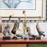 Fancy Resin Duck and Rooster Figuirnes Wholesale Rustic Home Decor thumbnail-1