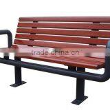Outdoor Wooden Public Seating Bench thumbnail-6
