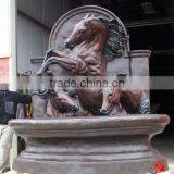 Metal Animal Statue Horse Fountain for Wall Decor thumbnail-1