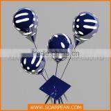 Customized Promotional Fiberglass Christmas Balloon Stand For Decoration thumbnail-1