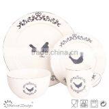 Snowflake Novelty Ceramic Christmas Dinnerware thumbnail-4