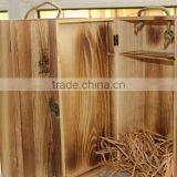 Wooden Wine Box for 3 Bottles Suppliers thumbnail-3