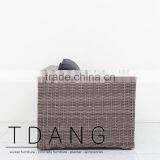 Helena Right Hand Wicker Bench - Vietnam Conversation Furniture thumbnail-4