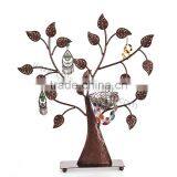 Metal Bird Jewelry Tree Display Stand thumbnail-1