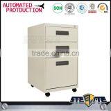 Low Price 3 Drawer Mobile Filing Cabinet 3 Tiers Portable Employee Locker Cabinet thumbnail-2