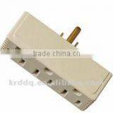 U66 Electrical Adaptor Plug With Socket thumbnail-1