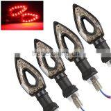 2016 Hot Universal Motorcycle Waterproof 12 LED Turn Signal Red Light thumbnail-1