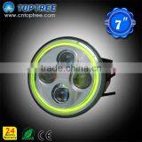 7inch Led Head Light Defender Head Auto Lights Je ep Wrangler Harley Je ep Jk Driving Light thumbnail-3