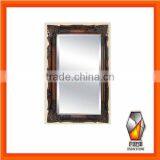 Wooden Wall Framed Mirror For Decorative