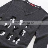 Raidy Boer High Quality Men Printing Crew Neck Wool Design Slim Winter Knit Sweater thumbnail-3