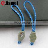 Custom Design Garment Rubber Silicon Cord Zipper Pull