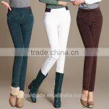 2016 Skinny Pants Women Lady Corduroy Pants thumbnail-1