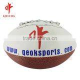 Wholesale Promotional Best Quality Inflatable Customized Pvc Leather Rugby Ball Small MOQ thumbnail-2