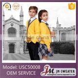 Cheap Price Pure Color Knitted School Uniform Manufacturers thumbnail-1