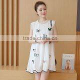 Zm51269a 2016 Summer Pregnant Clothes Maternity Chiffon Dress thumbnail-3