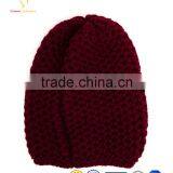 7GG Thick Wool Knit Lady Beanie Hat thumbnail-3